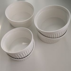 White Ramekin Bowls